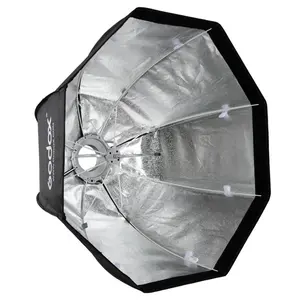 Godox 47.2 "120厘米伞八角形柔光盒八盒反射器，带鲍恩斯支架，用于产品摄影照明