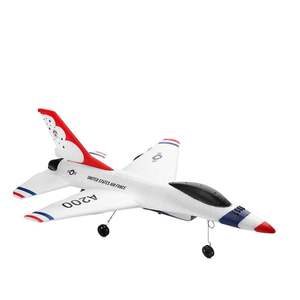 <span class=keywords><strong>WLtoys</strong></span>-avión a Control remoto para niños, avión acrobático de ala fija de 2 canales y 2,4G, modelo de avión planeador de aterrizaje, juguetes de regalo - Product Image 1