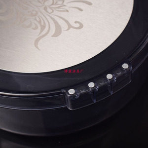 Plateau à appâts magnétique Baiyuan avec clip et boucle, en matériau ABS durable, boîte à pêche pour la compétition - Product Image 1