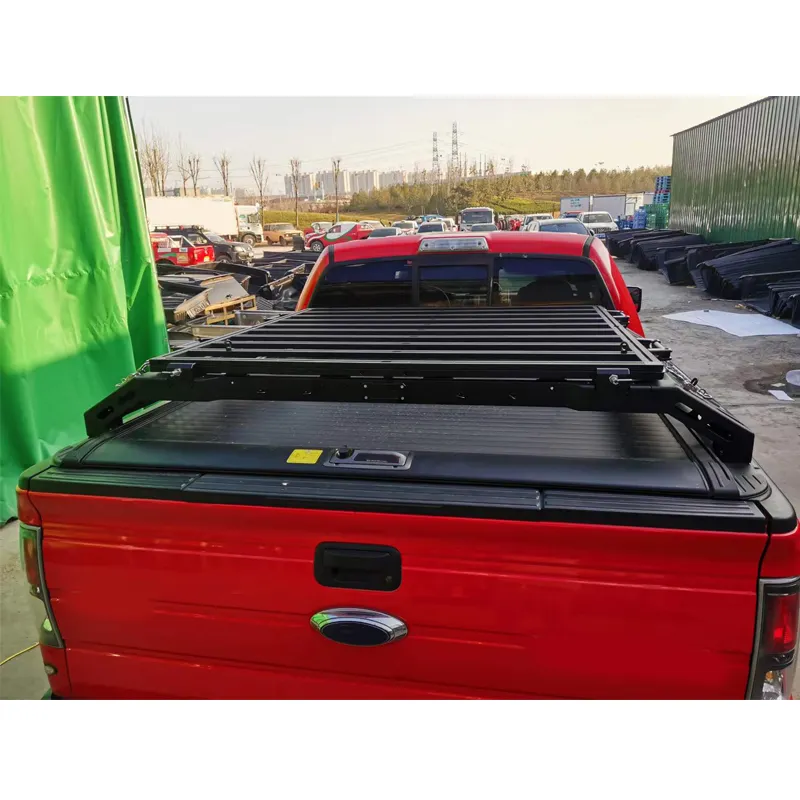 Excellent nouveau pick-up boîte de queue en alliage d'aluminium plate-forme d'extension barre roulante pour Ford F150 Raptor Dodge Ram Toyota Tundra