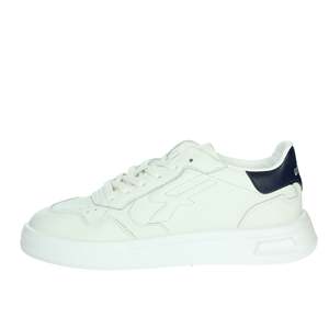 Zapatillas Deportivas para Hombre U Power UB20019 Blancas y Azules de Lona, Zapatos Modernos - Product Image 1