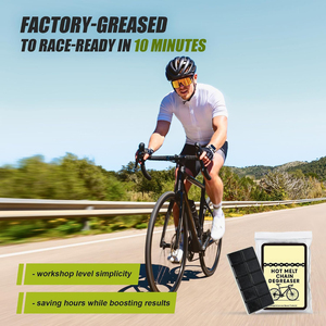 150g Hot Melt <strong>Bike</strong> <strong>Chain</strong> <strong>Degreaser</strong> Block, Solid Wax for Bicycle <strong>Chain</strong> Degreasing &amp; Waxing, 10 Mins Fast Treatment - Product Image 2