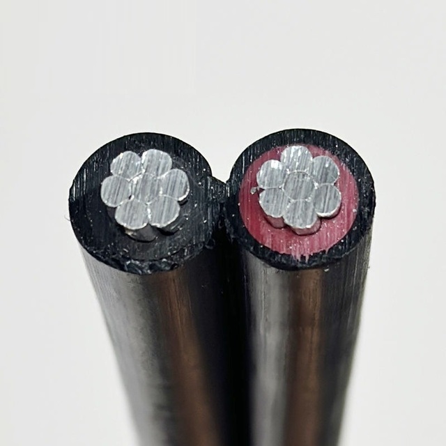 Service Cable 2 X 25sq.mm Aluminium Stranded Covered 0.6/1kV for Ghana