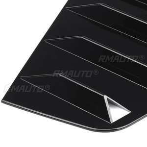 Aérations latérales de haute qualité pour vitres arrière de voiture, garnitures de ventilation pour VW Volkswagen Golf 6 MK6 GTI R 2010 2011 2012 2013 2014 - Product Image 6