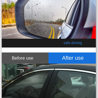 Repelente de Lluvia para Vidrios de Automóviles X9, Revestimiento para Parabrisas con Nanotecnología, Protección de 3 Años, Agente de Desplazamiento de Agua