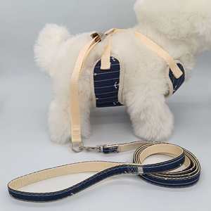Harnais réglables économiques pour petits chiens Pinscher Yorkshire Mascotas, ensemble de harnais et de laisse pour chiots en gros - Product Image 4