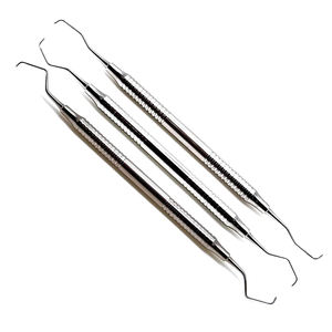 Juego de Instrumentos Quirúrgicos Dentales para Limpieza Bucal, Acero Inoxidable, Fuente de Alimentación Manual, Profesional, Alta Calidad - Product Image 1