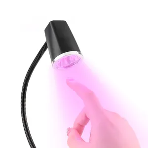 Misbeauty 18W Fast Dryer Extension Tips Finger High Power Portable Focused Beam Tabletop Rechargeable USB LED Nail Lamp