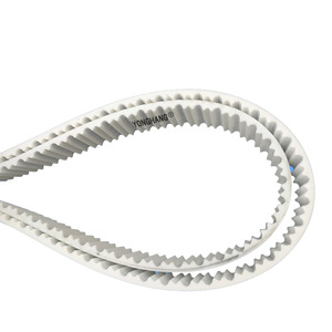 Bền Trắng <span class=keywords><strong>atp10</strong></span> răng đặc biệt hình dạng Polyurethane PU vô tận thời gian vành đai tùy chỉnh OEM hỗ trợ - Product Image 4