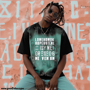 เสื้อยืดแขนยาวสำหรับผู้ชายเสื้อยืดเด็กพิมพ์ลายใส่ออกแดดไซส์ใหญ่ - Product Image 2