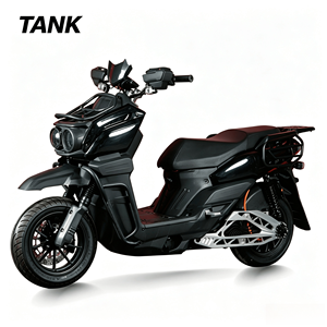 Motocicleta Eléctrica TANK de 1000W de Largo Alcance, Impermeable, 48V/60V/72V, Neumático de 10 Pulgadas, Scooter Eléctrico Resistente para Adultos - Product Image 1