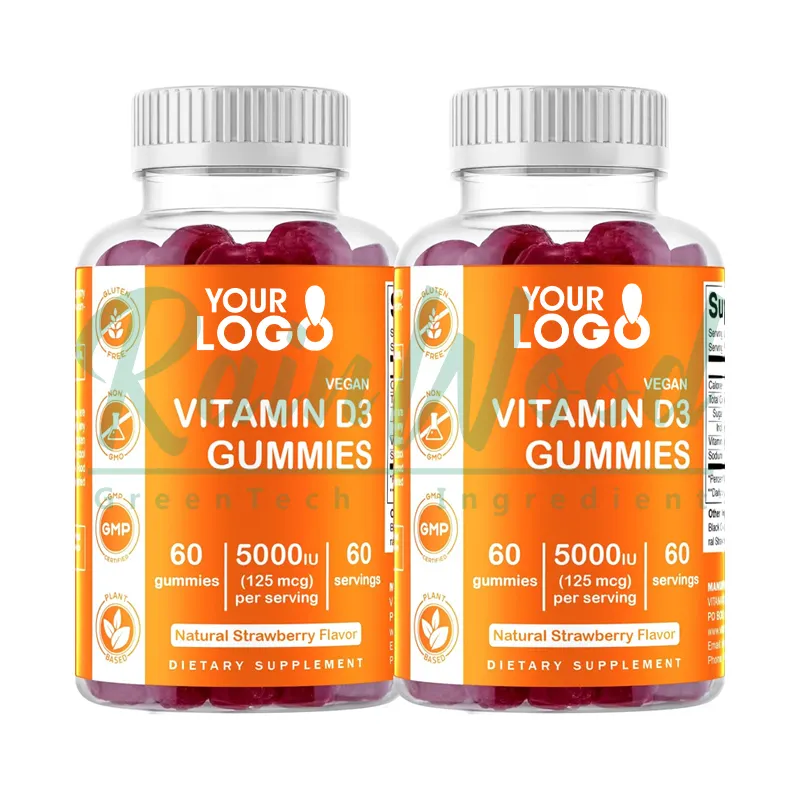 Groothandel Vitamine D3 Poeder Gummy 100000 Iu Vitamine D3 Gummies