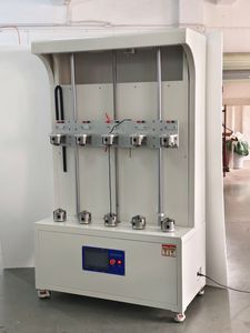 Máquina de Prueba de Torsión Vertical para Cables, para Pruebas de Fatiga de Alambres Industriales, Estándar CRIA 0003.2 - Product Image 4