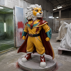 Statues de super-héros, d'animaux et de créatures fantastiques en fibre de verre, personnalisées, <span class=keywords><strong>grandeur</strong></span> <span class=keywords><strong>nature</strong></span>, pour jardin, en résine, à collectionner - Product Image 2
