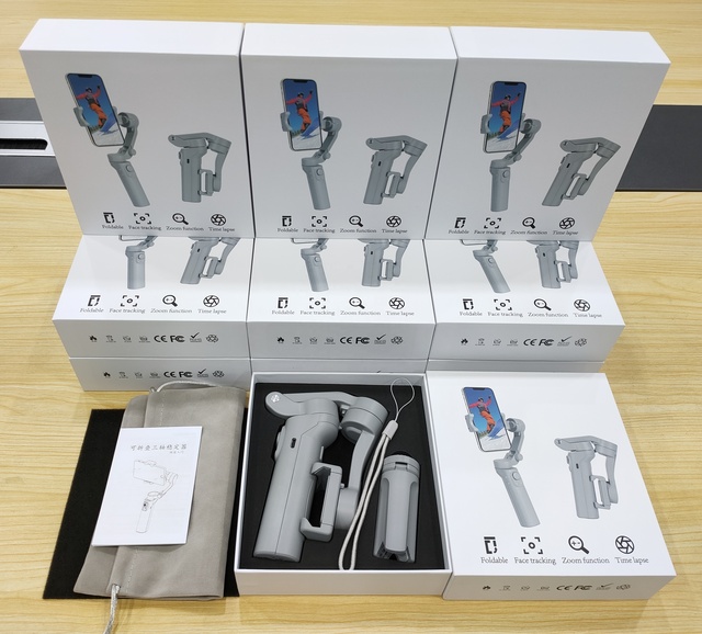 Wholesale F5 Professional Portable Stabilizer Gimbal Video Support Hand Camera and Action Camera 3-axis Gimbal Stabilizer