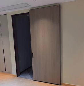 Riel Oculto Deslizante Minimalista Personalizado de Última Generación para Puertas Correderas, Ideal para Bodegas y Salas de Estar con Doble Acristalamiento Templado - Product Image 1