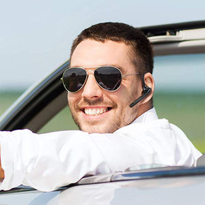 Casque sans fil BT <span class=keywords><strong>V8</strong></span>, écouteur mono, prend en charge 270 °   Conception ergonomique rotative, ajustement confortable et sécurisé, style professionnel - Product Image 4