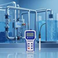 NOBOTECH Analyseur portable de chlore résiduel CLN-170 – Analyseur de qualité de l'eau pour chlore libre dans les eaux usées, plage 0-20 mg/L