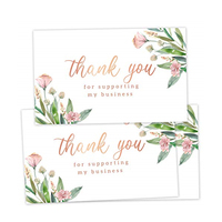 Cartes de visite personnalisées en usine papier rose feuille d'or