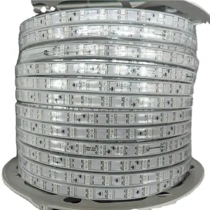 AC220v fiş kullanımı smd 5050 kablosuz yumuşak 100m rulo dekorasyon noel ağacı tırmanın su geçirmez ucuz led şerit işık