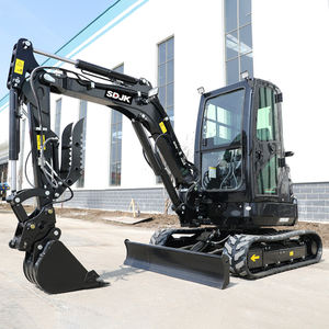 משלוח חינם 3.5 טון מכונת מחפר מיניבאגר אוטומטית EPA יורו 5 חוות חופר זחל משומש מיני מחפר 3.5 טון - Product Image 2