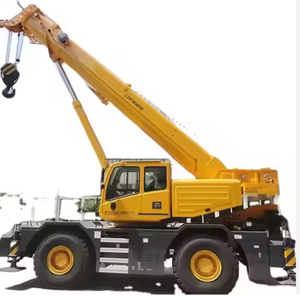 <span class=keywords><strong>Grue</strong></span> télescopique chinoise, <span class=keywords><strong>grue</strong></span> à flèche hydraulique <span class=keywords><strong>avec</strong></span> une hauteur de levage de 41,4 m, <span class=keywords><strong>petite</strong></span> <span class=keywords><strong>grue</strong></span> tout-terrain de 25 tonnes RT25 - Product Image 1