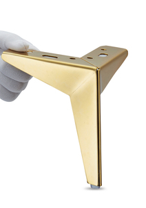 Gambe per Divano in Metallo Dorato Resistenti e Moderne per <span class=keywords><strong>Casa</strong></span>, Ufficio, Appartamento, Hotel, Accessori per Arredamento Soggiorno - Product Image 4