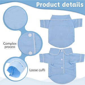 Mono de Algodón Suave y Elegante para Cachorros, Pijama Elástico de 4 Patas para <span class=keywords><strong>Chihuahua</strong></span> y Yorkshire, Ideal para la Muda de <span class=keywords><strong>Pelo</strong></span> en Verano, Ropa para Mascotas Pequeñas - Product Image 2