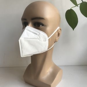 Masker Wajah sekali pakai 6 lapis dapat disesuaikan perlindungan kerja KN95 abu-abu antidebu <span class=keywords><strong>meltblown</strong></span> bernapas kain non-tenun untuk masker - Product Image 1