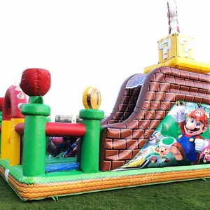 Tenda pesta rumah bouncing castle super mario bouncing