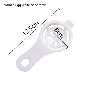 Séparateur de blanc d'œuf et filtre à jaune d'œuf pour la cuisine, fouet et batteur pour usage domestique, outils à œufs - Product Image 4