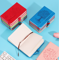 Haoxuan Tragbares A6 Verstellbares Loseblatt-Mini-Notizbuch, Anpassbares Hochwertiges Papier-Cover, Büro-Taschenformat, Geschenkidee