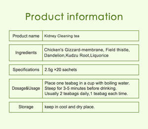 Stok Suplemen Herbal teh pembersih ginjal dewasa untuk mencegah dan membersihkan ginjal - Product Image 5