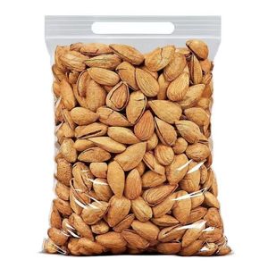 Amandes entières biologiques naturelles, noix croquantes de qualité supérieure, arôme intense, saines, sacs de 500 g, vente au <span class=keywords><strong>d</strong></span>étail, cuisine, stockage en vrac - Product Image 5