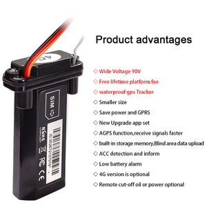 Rastreador GPS Robusto GT07L con Alarma de Movimiento, Corte de Energía, Almacenamiento de Memoria, Estado de Encendido, Roaming, Tarjeta SIM para Dispositivos de Espionaje de Automóviles - Product Image 3