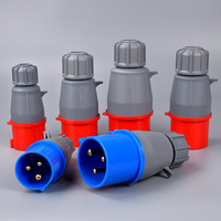 Nouvelle tendance 4PIN 16A 380-415V 3P + E prise industrielle matériau en cuivre IP44 prise industrielle prise électrique 4 broches