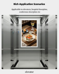 21.5inch từ xa xuất bản <span class=keywords><strong>LCD</strong></span> quảng cáo kỹ thuật số hiển thị Android kỹ thuật số doorplate quảng cáo hiển thị cho nhà hàng thang máy - Product Image 6