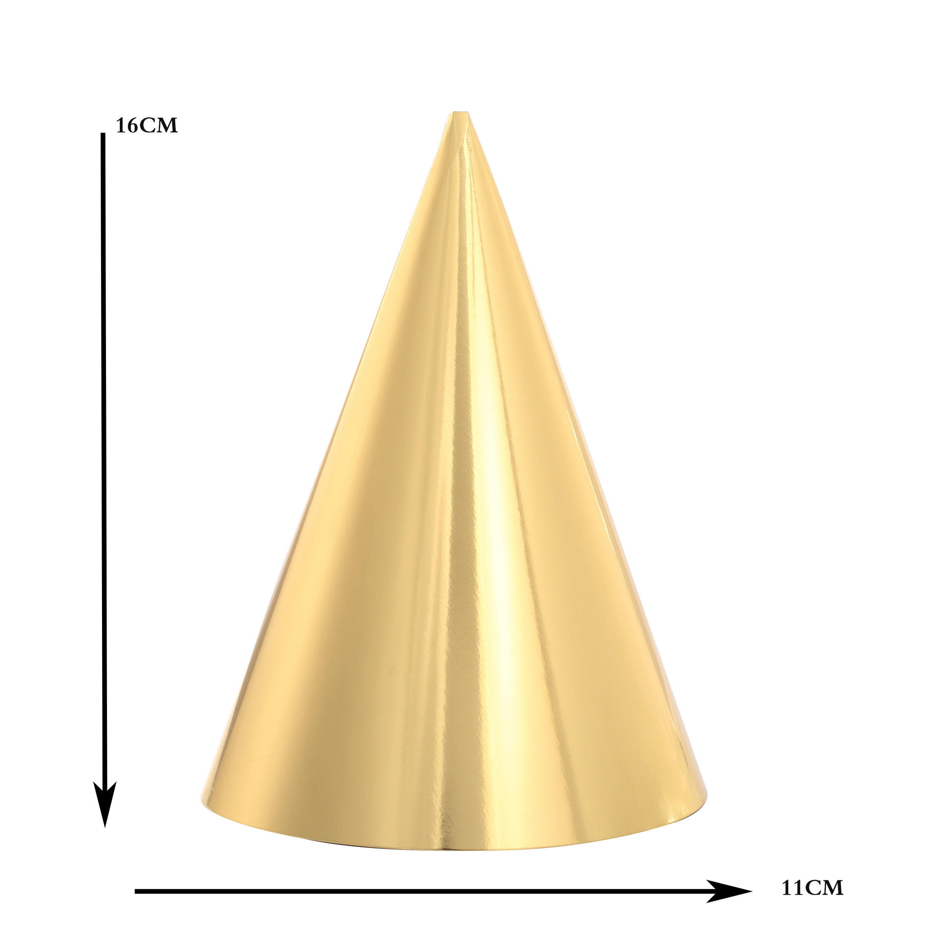 Blank gold cap with rope