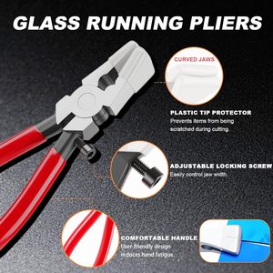 Kit de <span class=keywords><strong>coupe</strong></span>-<span class=keywords><strong>verre</strong></span>, Pince à briser le <span class=keywords><strong>verre</strong></span> améliorée, <span class=keywords><strong>Coupe</strong></span>-<span class=keywords><strong>verre</strong></span> 2-20MM, Outil de dé<span class=keywords><strong>coupe</strong></span> de <span class=keywords><strong>verre</strong></span> robuste pour vitraux - Product Image 2