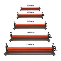 Laminadora Manual de Rodillos Fríos de 390 mm (15 Pulgadas) de Ancho de Laminación, Compatible con Tamaños de Papel A3/A4/A5/A6