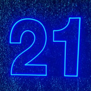 Envío Gratis D40 10m 2ft 3ft 4ft 0-9 A-Z Letras y Números LED Grandes, Diseño Libre, Letrero Acrílico Luminoso RGB de Neón para Fiestas - Product Image 3