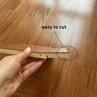 Panneau de plancher européen moderne en bois d'ingénierie à trois couches lisses de 14mm en bois massif de teck de chêne résistant à l'usure pour une utilisation en intérieur