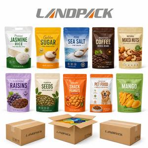 Machines de conditionnement horizontales pour sachets préformés de viande séchée de bœuf, grains de <span class=keywords><strong>café</strong></span>, biltong, granulés de céréales et maïs sucré - Product Image 2
