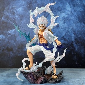 Figurine de personnage de dessin animé Manga <span class=keywords><strong>Nika</strong></span> Luffy Gear 5 de 27 cm LZ 0NE PIECE, statue en PVC, figurine d'anime, jouets - Product Image 3
