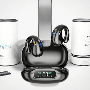 Audífonos Intrauditivos Inalámbricos YYK-Q92 con Soporte de Voz HD, IA, Pantalla LED Digital y Cancelación de Ruido para Deportes - Product Image 3