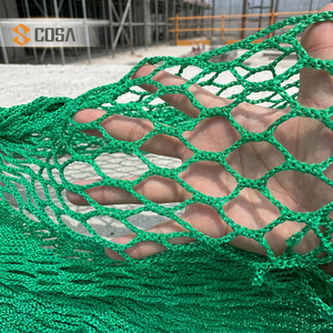 Cosa Grass <b>Green</b> Polyester Mesh <b>Net</b> Shade Screen Ventilation <b>Net</b> with Cutting Service for Canopy Roof Workshop - Product Image 1