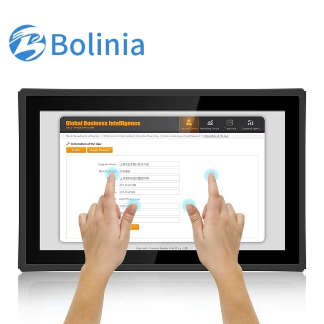 All-In-One Industrial Tablet Embedded Intel I7 CPU Touch Screen Android Linux OS Fanless IP65 All in One Panel PC