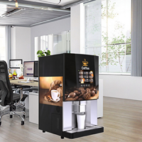 Commercial Smart Bean to Cup Coffee Maker Instant Beverage Vending Machine Automatic Coffee Machine
