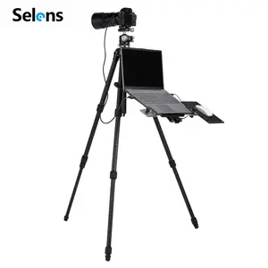 Selens Sdl290a Notebook Pallet Oem Projector Laptop Stand Houder Mount Met Statief Haak Muismat Voor Podium Fotostudio Shoot