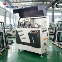 Connecteur de fenêtre en aluminium, joint d'angle automatique en alliage d'aluminium, scie à découper